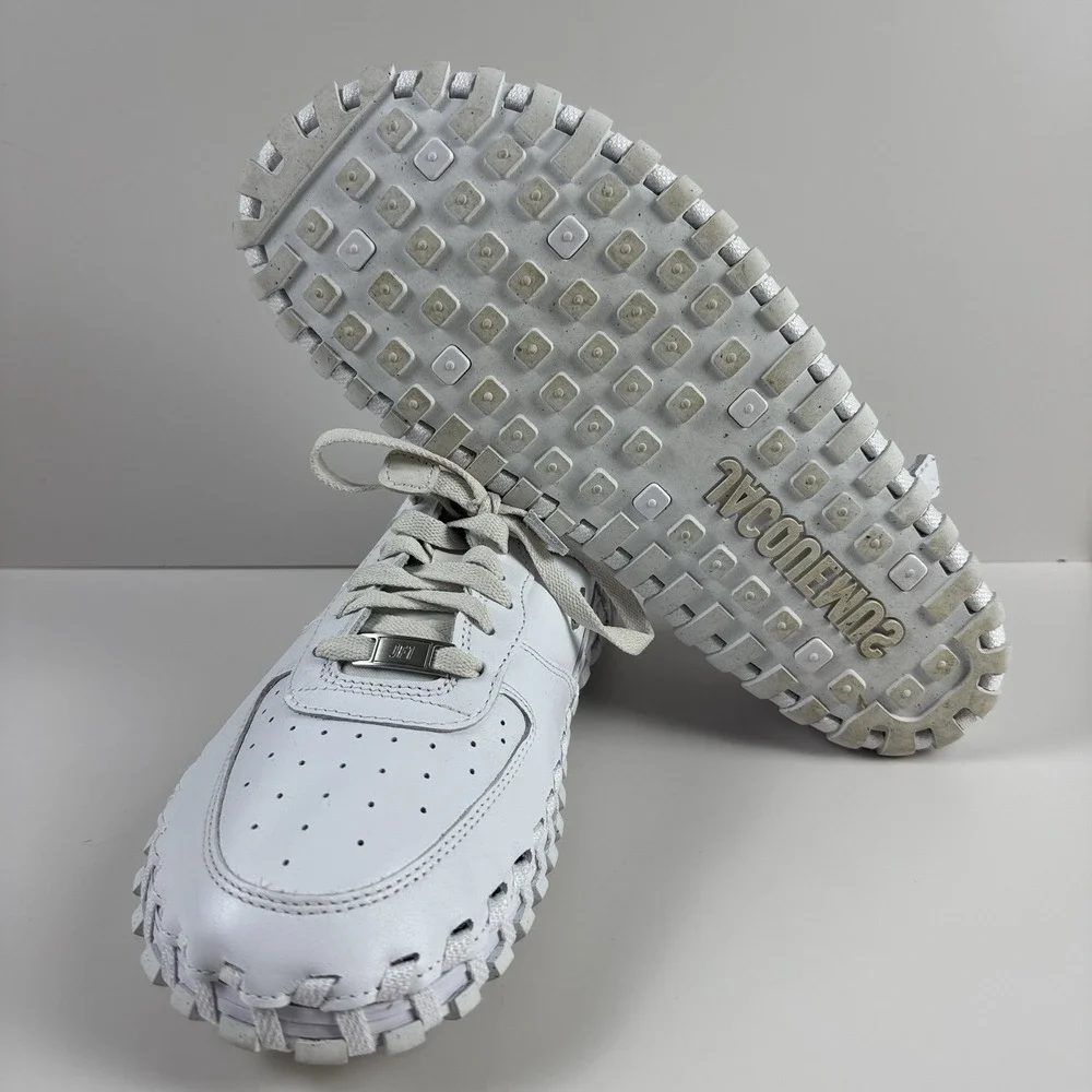 Nike J Force 1 Low LX DR0424-100 Mens 11 Wmns 12.5 Jacquemus White Leather Shoes